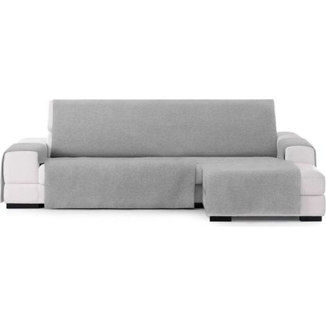 Copridivano 290 cm penisola destra colore grigio Valeria (1/4)