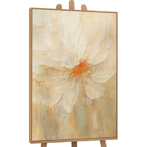 Gemälde Feuerstaub Rahmen Eichefarben 140x100 cm (1/5)