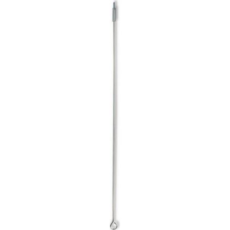 Support de plafond Delabie ECO L800 mm pour barre VH Ø20 mm acier inoxydable et laiton (1/2)