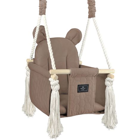 Ours matelassé Swing Cacao (1/5)