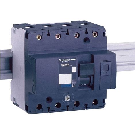 Disjoncteur modulaire Multi 9 NG125N 4 pôles 100 A courbe D - 18673