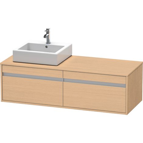 Duravit Ketho Meuble sous-lavabo sur console suspendu,