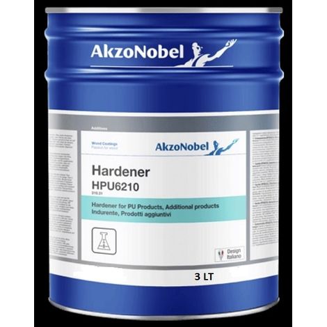 Akzonobel Hardener Endurecedor de PU alquídico HPU6210 3 Lt