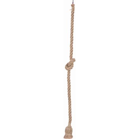 Suspension en corde de chanvre (1 pièce), plafonnier, lustre style loft, style industriel, décoration intérieure, tête unique (1/5)