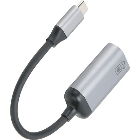 Adaptateur USB-C vers Ethernet Gigabit pour MacBook, PC Windows et Tablette Android (1/5)