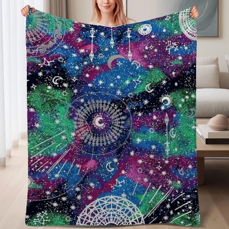 Couverture de lit en polaire, douce et chaude en microfibre printemps-été, décoration intérieure, cadeau pour femmes et hommes, 6080 pouces (1/4)
