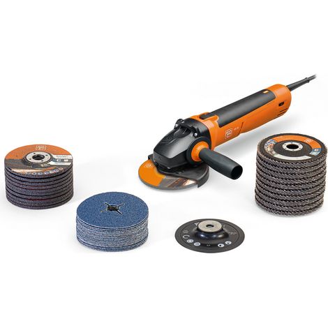 Smerigliatrice angolare Fein Compact CG 15-125 BL Set Heavy Duty Ø 125 mm 1.500 W - 72226762000