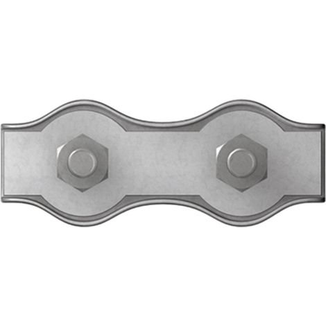 Seilklemme 3 mm Stahl galvanisch verzinkt dörner + helmer 4814454 20 St. (1/2)