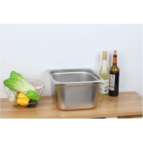 Bac Gastronorme GN 2/3 - P 200 mm - 18 L (1/5)