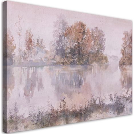 Tableau déco vue sur le lac 60x40 (1/5)