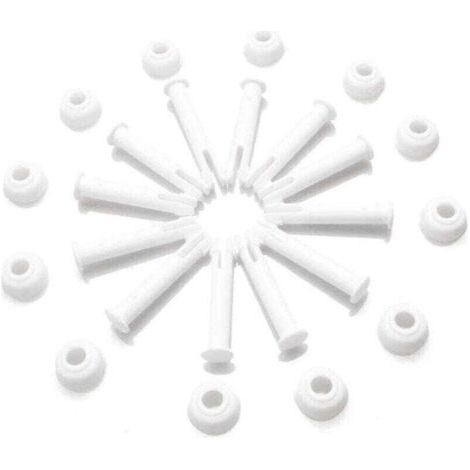 VURAHOME - Pack de de 12 goupilles de joint de piscine, XU, Adaptées à la plupart des piscines d'été rectangulaires à cadre métallique - (1/4)