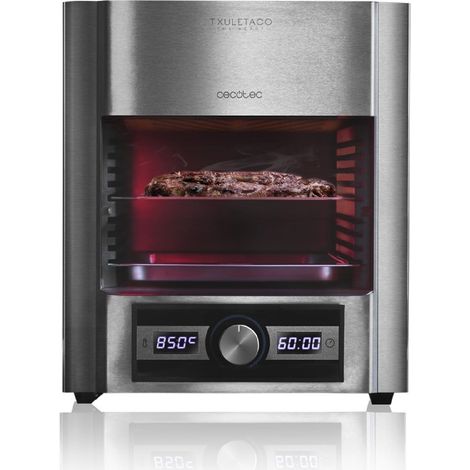 Cecotec Txuletaco The Beast 7850 Steel Capaz de alcanzar 850°C, con 2000W (1/5)