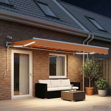 Teenpull – Elektrische ausziehbare Markise Sand 5 x 3 m (1/5)