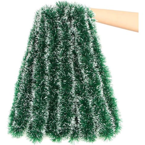 10M Guirlande de Noel Sapin Guirlandes Tinsel Noël (1/5)