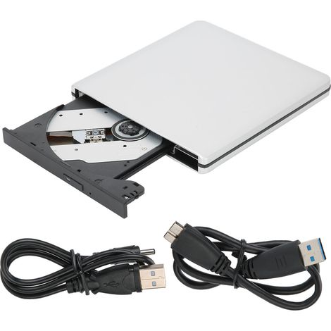 Ultraschlankes externes DVD/CD-Lese-/Brennergerät mit USB 3.0 – tragbar und schnell