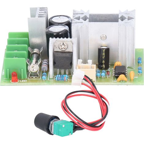 DC10V-60V Module 20A Régulateur de Vitesse PWM Moteur 12V 24V 36V 48V Contrôleur de Vitesse pour Moteur DC (1/5)