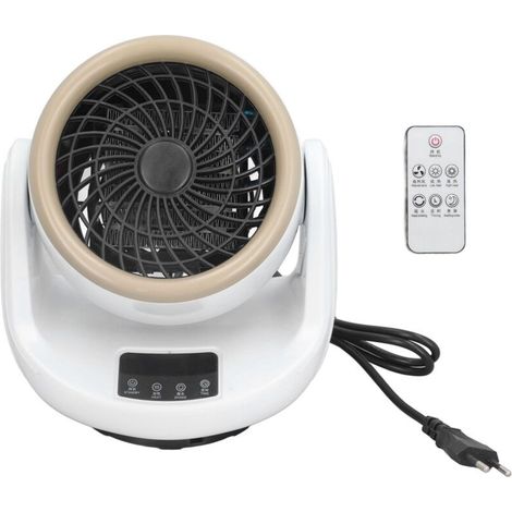 Chauffage d'appoint Chauffage rapide Chauffage électrique de bureau Utilisation double frais et chaud 3 vitesses Chauffage pour salle de bain chambre UE 220V 1500W (1/5)