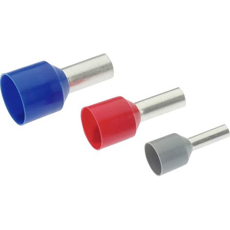 Cimco 187307 Embout simple d'extrémité de câble 16 mm² partiellement isolé bleu 100 pc(s)
