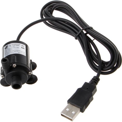 Pompe à eau chaude solaire USB, moteur sans balais, submersible pour aquarium