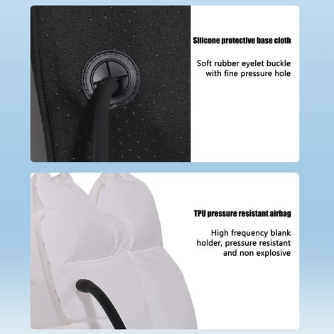 Coussin lombaire ergonomique portable pour siège auto, bureau et déplacements (1/5)