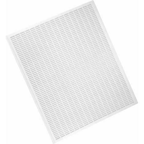 FILFEEL Königinnen-Ausschlussgitter, unverzichtbar für die Imkerei, einfach zu installieren, 51 x 41 cm, weißer Kunststoff, neu, verhindert das Durchkommen der Königin oder der Bienen. (1/5)