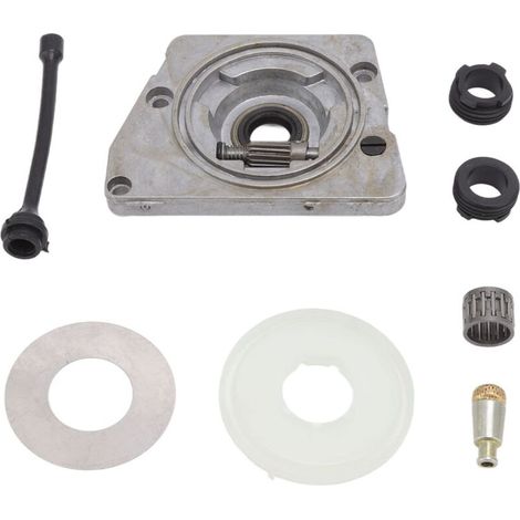 Worm Gear Kit, Oil Pump Worm Gear Washer Kit Compatible with Husqvarna 61 66 266 268 266XP 268XP 272XP (1/5)