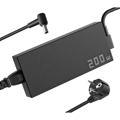 20V 10A 200W Adaptateur de Chargeur pour Ordinateur Portable Compatible avec ADP-200JB D ADP-200JB DA Zephyrus G15 GA503 GA503QM GA503QS GA503QR Strix G15 G513IE Dash F15 Chargeur (1/5)