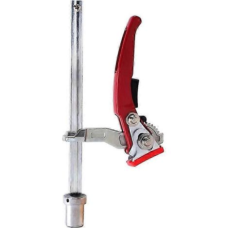 Serre-joint à cliquet à action rapide pour établi de menuisier, compatible avec les établis de menuisier et les trous de 20 mm. WHBYV (1/4)