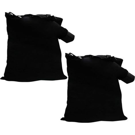 Lot de 2 sacs d'aspirateur de rechange pour modèles Bv2900 et Bv3100 - Compatible avec les numéros de pièce 5140117-99 5140125-95 - Sac de collecte de débris de feuilles avec sangle de transport (1/5)