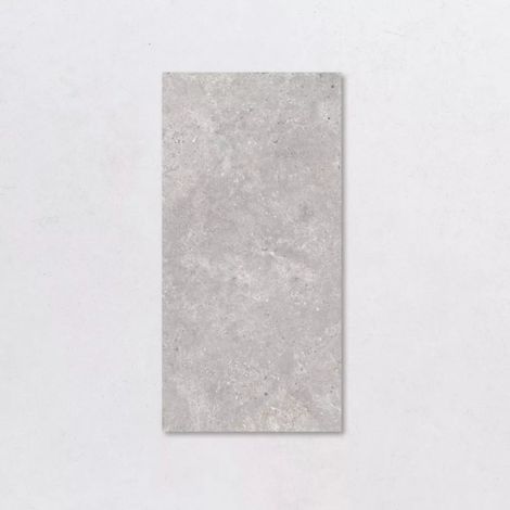 Carrelage Intérieur Effet Pierre Gris Clair STONELAND Pearl 60x120cm (1/4)