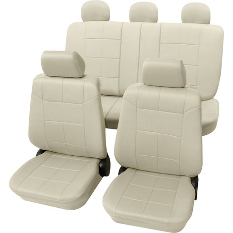 Petex 22574909 Dakar SAB 1 Vario Plus Sitzbezug 17teilig Polyester Beige