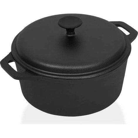 vidaXL Olla de hierro fundido Ø26,5 cm (1/5)