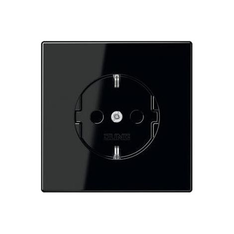 Jung SCHUKO-Steckdose schwarz LS 1520 SW (1/5)