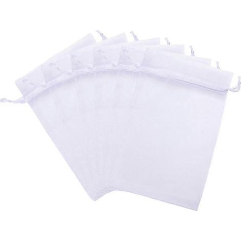 Lot de 50 mini sacs cadeaux, petits sacs à bonbons, sacs à friandises pour fêtes, mini sacs à cordon (1/5)
