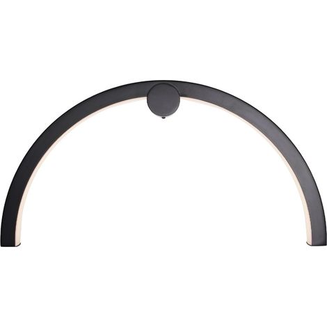 Applique nera arco Ø60 LED 16W 3000K Maxlight W0334 (1/3)