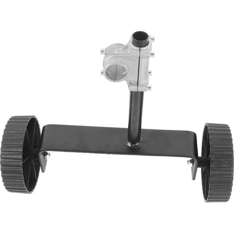 Roue de Support Transport Stable pour en Caoutchouc pour Tondeuse de Jardin Installation Facile et Adaptée Usage Intérieur et Extérieur (1/5)