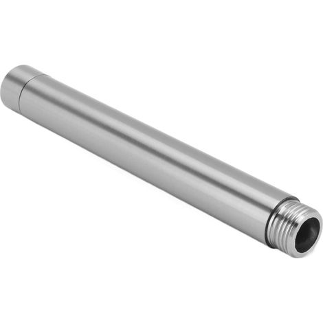 Tige extension douche – rallonge main – acier inoxydable haute résistance – anti-rouille – connexion ferme – hôtel – 6 pouces