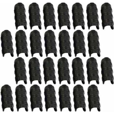 30pcs 32mm Greenhouse Clips, Pipe Clamps for Securing Covers in Garden Greenhouses, Films, Plants