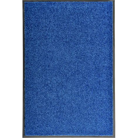 Paillasson lavable Tapis de salon Style Moderne - Tapis de sol Bleu 60x90 cm BV771291 - BonneVie (1/5)