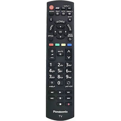 Télécommande d'origine neuve N2QAYB000829, compatible avec les téléviseurs Panasonic TXL42ET60 et TXP50STW60 [DB]