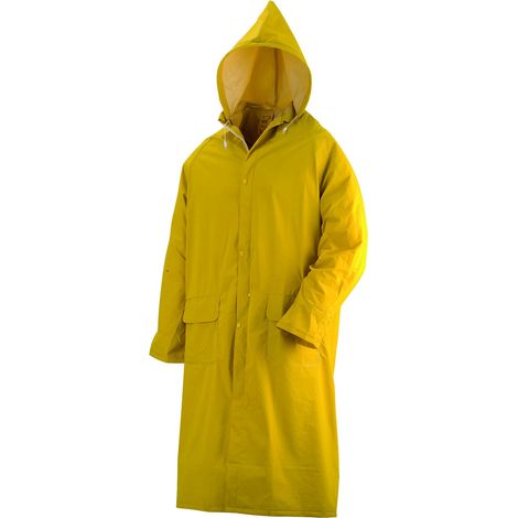 IMPERMEABILE PVC LAVORO CAPPUCCIO ANTIPIOGGIA ANTIVENTO STORM XL/XXL KAPRIOL, " XXL "