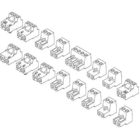 JU/BOSCH Ersatzteil TTNR: 8738206040 Stecker Set (1/2)