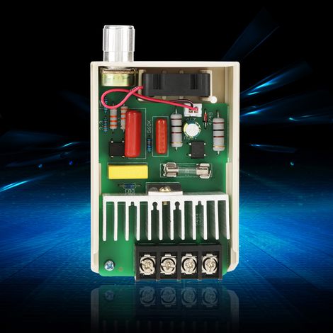 Variateur de tension électronique à thyristor SCR 4000 W, 220 V CA (1/5)