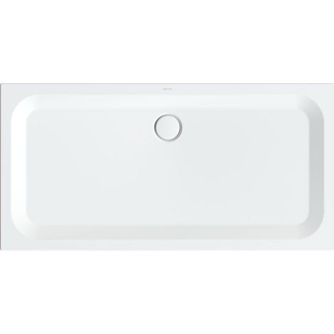 Plato de ducha rectangular BetteUltra con soporte mínimo de