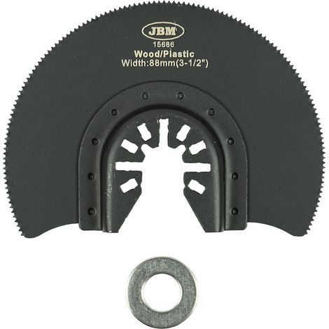 JBM15686 Lame de scie semi-circulaire HCS 88 mm (réf. 60041)