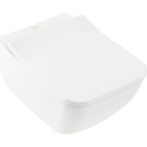 Villeroy & Boch Venticello - WC suspendu avec abattant SoftClosing, DirectFlush, blanc alpin 4611RS01 (1/10)