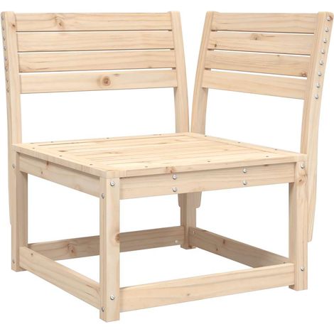 Maison Exclusive - Garten-Ecksofa 73x73x78 cm Massivholz Kiefer (1/5)
