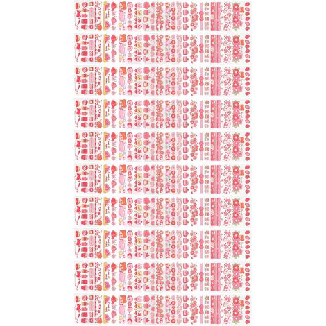 10 feuilles de ruban adhésif PET long, autocollants décoratifs mignons de style dessin animé pour calendrier, type 10 (1/5)
