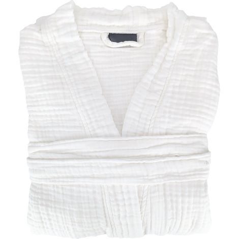 Peignoir mousseline de coton KEA S/M