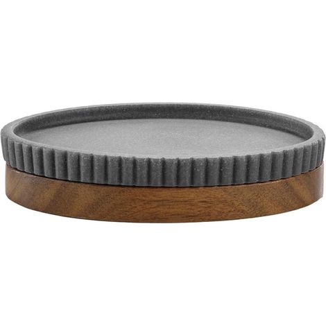 Porte Savon Design "Niagara" 14cm Anthracite (1/3)